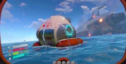 Subnautica как откачать воду из базы