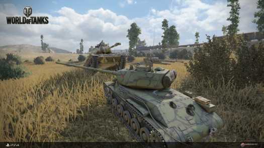 Можно ли на сони плейстейшен 4 играть в world of tanks