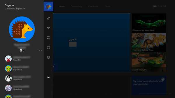 Как открыть гид xbox one